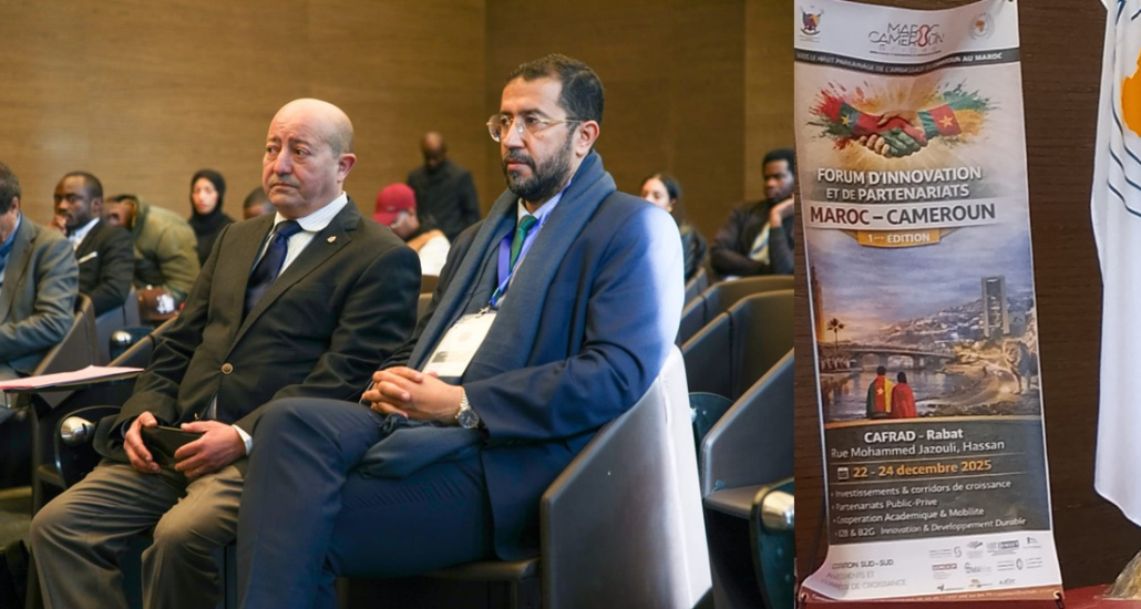 Le Président de la Chambre participe à la cérémonie d'ouverture du Forum d’Innovation et de Partenariats Maroc-Cameroun Bridge au CAFRAD.
